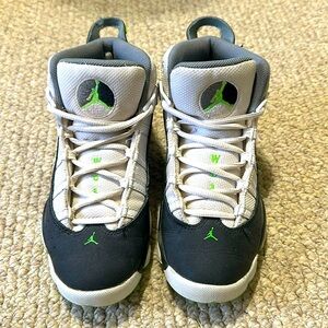Air Jordan 6 Rings Shoes 'Altitude Green' size 1.5Y